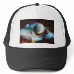 Space Nebula and stars hats &amp; peak caps