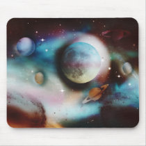 Space Nebula and stars mousepads