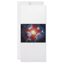 Space nova burst planets spraypainting custom rack cards