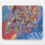 Space Octopus, abstract Mouse Mat