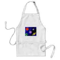 Space Painting Apron