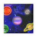 Space Painting Magnet