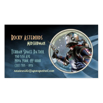 Space Patrol Business Cards business cards