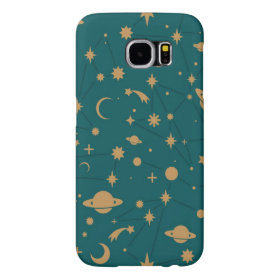 Space pattern samsung galaxy s6 cases