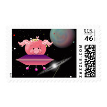 Space Pig postage