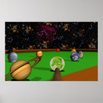 Space Pool 2 Print