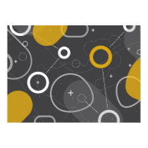 Space Race Abstract Poster posters