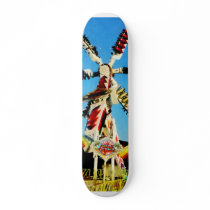 Space Racer in Distance Custom Skateboard