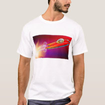 Space Racer t-shirts by gnurf Space Racer t-shirts