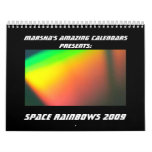 Space Rainbows 2009 calendars
