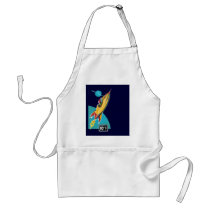 Space Rocket Ride Apron