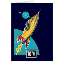 Space Rocket Ride cards