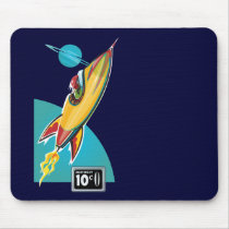 Space Rocket Ride Mouse Mats