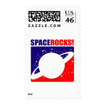 Space Rocks postage