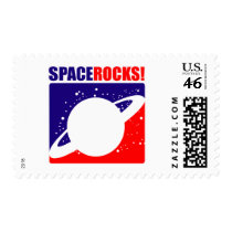 Space Rocks postage