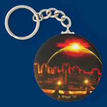 space scape, K. Briggs "10" keychains