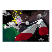 Space Scene posters