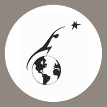 Space Settlement Icon stickers