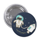 Space Sheep Wordplay Flair Pinback Button buttons