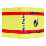 Space Ship Baby Book Binder