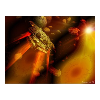 Space ship posters by Giancarlo_Lucerni