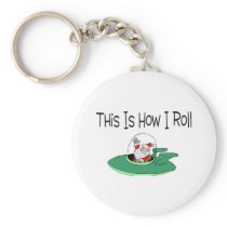 Space Ship Santa Key Chains