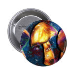 Space Shroomery Pinback Button