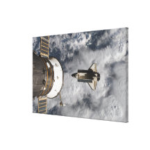 Space Shuttle Atlantis 2 Stretched Canvas Print