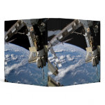 Space Shuttle Atlantis and a Soyuz spacecraft Vinyl Binder