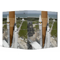 Space shuttle Atlantis Vinyl Binder