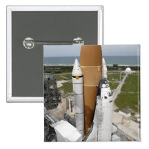 Space shuttle Atlantis Button