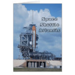 Space Shuttle Atlantis Card