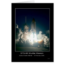 Space Shuttle Atlantis Lift-off - February 7, 2001 cards