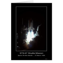 Space Shuttle Atlantis Lift-off – March 22, 1996 cards