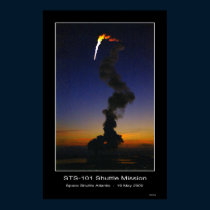 Space Shuttle Atlantis Lift-off – May 19, 2000 posters