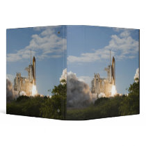 Space Shuttle Atlantis lifts off 7 Vinyl Binder