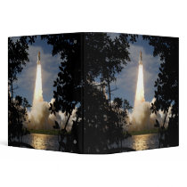 Space Shuttle Atlantis lifts off 9 3 Ring Binder