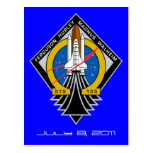 Space Shuttle Atlantis Postcard
