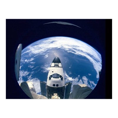 Space Shuttle Atlantis Print by Digital