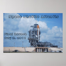 Space Shuttle Atlantis Posters