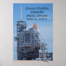 Space Shuttle Atlantis Poster
