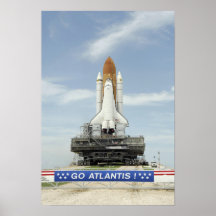 Space shuttle Atlantis Posters