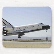 Space Shuttle Atlantis prepares for landing 2 Mouse Pads