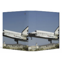 Space Shuttle Atlantis prepares for landing Vinyl Binders