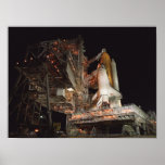 Space Shuttle Atlantis Prepares for Launch posters