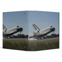 Space shuttle Atlantis touches down 2 3 Ring Binders