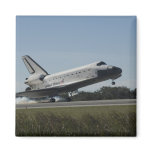 Space shuttle Atlantis touches down 2 Fridge Magnet