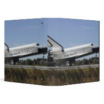 Space shuttle Atlantis touches down 3 Ring Binder
