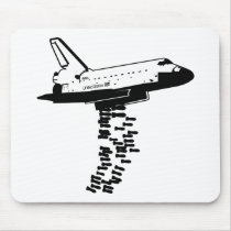 Space Shuttle Bomber Mousepad