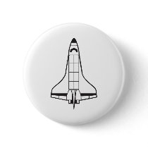 Space Shuttle buttons by cartshirt Space Shuttle buttons